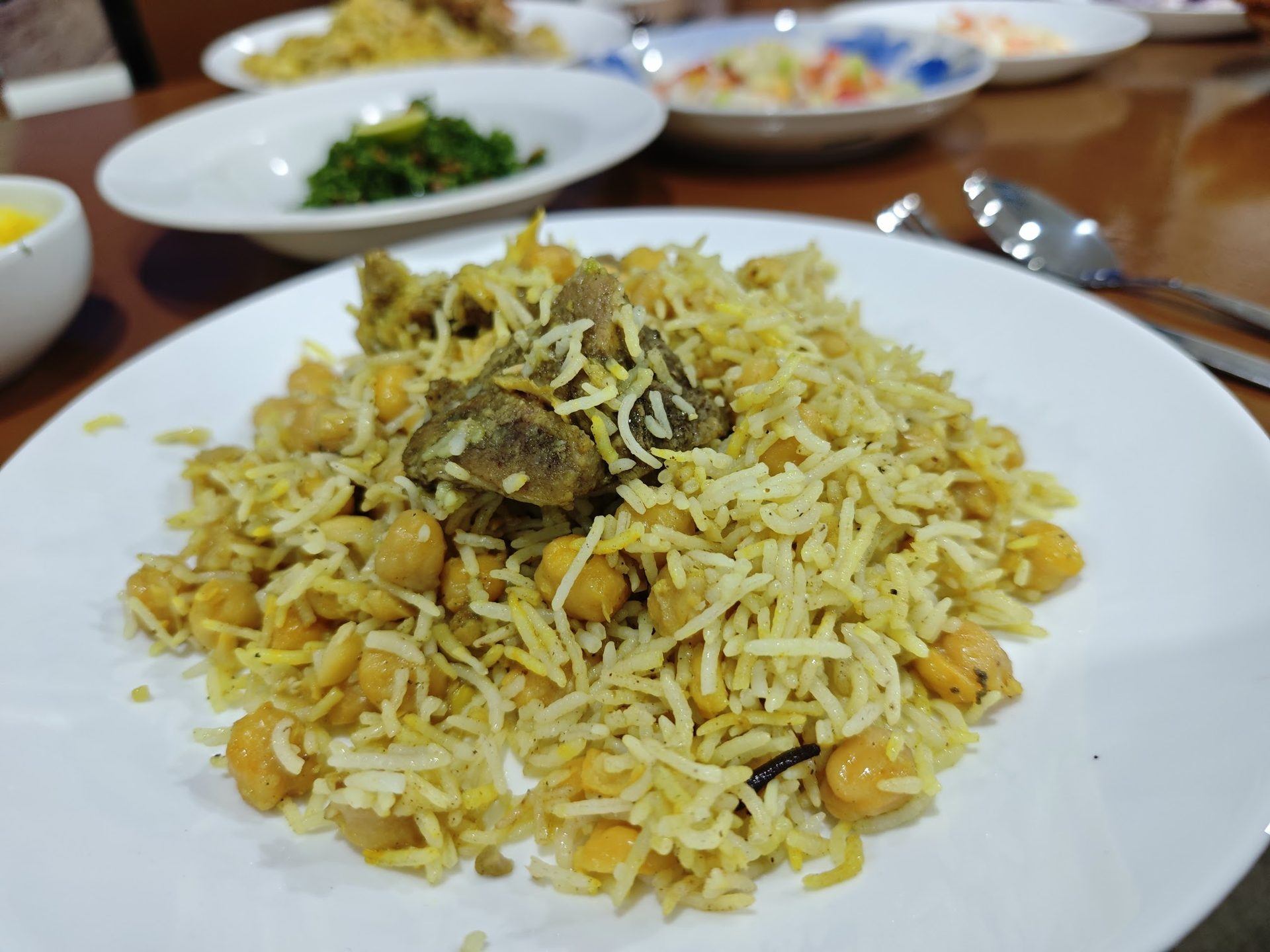 Al-Quds qidra with tender lamb over spiced rice